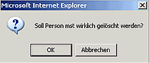 person löschen